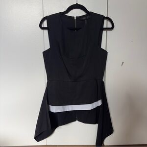 BCBGMAXAZRIA Minimalist Designer Blouse | Modern Chic Wardrobe Staple